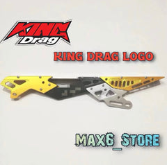 Yamaha Honda King Drag Universal Chain Cover CNC Alloy Y16ZR Y15ZR RS150 LC135 KD Cover Rantai Y16 Y15 RS LC 4S 5S Alumi -By Sea Courier Method 🚢📦