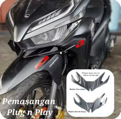 (High Cost-Performance) WINGLET HONDA GAME CHARGER KLIK VARIO 150/125 NEW YEAR 2018 > 2022 V2 -By Sea Courier Method 🚢📦