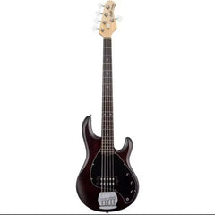 Sterling Ray5 Stingray 5-String Electric Bass Guitar Jatoba Fretboard - Walnut Satin (Ray-5/Ray 5) -By Sea Courier Method 🚢📦