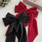 Elegant Retro Bow Ribbon Hair Clip