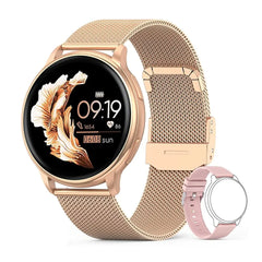 Bluetooth Call Smart Watch Women Men Steel Fitness Tracker G35