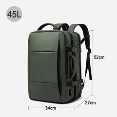 BANGE 17.3'' Laptop Travel Backpack - Waterproof & Expandable