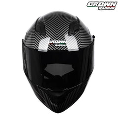 Full Face Motorcycle Helmet 2 Lenses with Rear Wing Motorbike Street Bike Helmet for Adults DOT Approved -By Sea Courier Method 🚢🎁