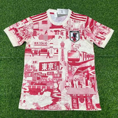 Japan National Team training uniform special edition jersey Men's T-shirt short-sleeved football uniform summer sportswear game anime team uniform -By Sea Courier Method 🚢🎁