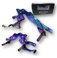 YAMAHA Y15ZR V1 V2 RACING FOOTREST SET CNC RZ Y15 PEDAL BRAKE GEAR KAKI DEPAN BELAKANG PEMIJAK MIJAK RAPIDO BOY -By Sea Courier Method 🚢🎁