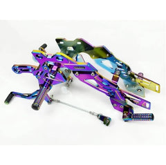 YAMAHA Y15ZR V1 V2 RACING FOOTREST SET CNC RZ Y15 PEDAL BRAKE GEAR KAKI DEPAN BELAKANG PEMIJAK MIJAK RAPIDO BOY -By Sea Courier Method 🚢🎁