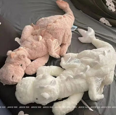 LI Little Flying Dragon Figurine Doll Sleeping Pillow Leg-Supporting Girls' Bed Oversized Ragdoll Plush Toy Birthday Gift -By Air Courier Method ✈️📦