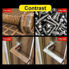 No Rust Chrome Paint Spray Plated Steel Wheel Spray Color 350mL Car Chrome Car Rust Remover Stainless Steel Paint -By Sea Courier Method 🚢📦