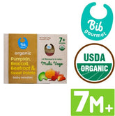 Bib Gourmet Organic Pumpkin, Broccoli, Beetroot & Sweet Potato Baby Noodles (30g x 8) -By Sea Courier Method 🚢📦