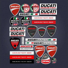 Reflective Motorcycle Stickers Waterproof For DUCATI -By Sea Courier Method 🚢📦