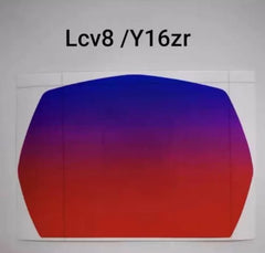 Yamaha Y16ZR & LC135 V8 Meter Tinted Protector Sticker Y16 LC Meter Sticker Titanium Black Protector Meter Cover Exciter -By Sea Courier Method 🚢📦
