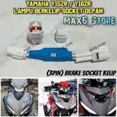 Yamaha Y15ZR Y16ZR Front Brake Flash Light Socket Y15 Y16 Lampu Depan Berkelip Lampu Dada ( 3 PIN ) Socket Kelip Ysuku -By Sea Courier Method 🚢📦