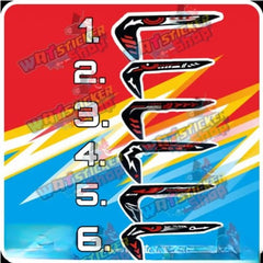 STICKER LAMPU Y16 (KIRI&KANAN) -By Sea Courier Method 🚢📦