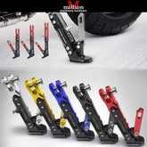 millionhardware - (19-25cm) Motorcycle Adjustable Height Side Stand CNC Foot Bracket Side Stand Motorcycle Accessories Modification Foot Kickstand Durable Adjustable -By Sea Courier Method 🚢📦
