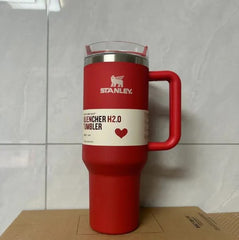 Asal Stanley 40oz Quengher H2.0 Tumbler dengan tudung jerami keluli tahan karat kopi Termos piala kereta cawan vakum cwan -By Air Courier Method ✈️📦