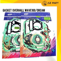 GASKET OVERHUAL ENGINE COMPLETE SET EX5 DREAM/WAVE100 STD/53MM/56MM -By Sea Courier Method 🚢📦