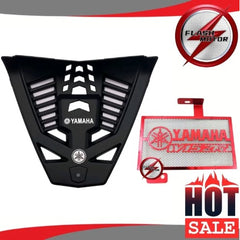 Flashmotor Y15 Y15ZR V1 V2 V3 ENGINE COVER PVC Carbon Black + Radiator Cover Coolant -By Sea Courier Method 🚢📦