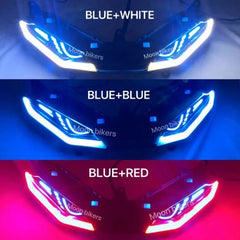 DHC- Y15ZR LED MATA GABAN / LED PILOT LIGHT WITH RUNNING SIGNAL PNP Y15ZR V1 V2 EXCITER150 MXKING150 SNIPER150 -By Sea Courier Method 🚢📦