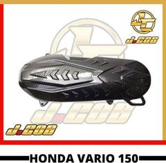COMBO SET HONDA.VARIO.150.ARM.CASE. ENGINE COVER.AIR FLITER CASE COVER CARBON -By Sea Courier Method 🚢📦