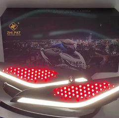 Motor parts ✿VISS LC135 V2 V3 V4 V5 V6 V7 MATA GABAN PILOT LAMP PILOTLAMP FRONT SIGNAL SIGNAL DEPAN MATAGABAN Pilot Light lights⊿ -By Sea Courier Method 🚢📦