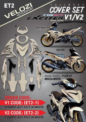 COVER SET Y15ZR V1 / V2 TANAM <EXCITER THAI / N.FLA -By Sea Courier Method 🚢📦