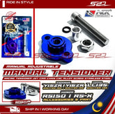 Racing Manual Tensioner NLK RS150 RSX Y15 Y16 LC135 Adjustable Tensioner Jet Cam Chain CNC Alloy Screw Stainless Steel -By Sea Courier Method 🚢📦