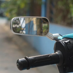 UNIVERSAL H2C SIDE MIRROR CNC REAR VIEW MIRROR VIETNAM CUTTING SHORT LC135 Y15 Y16 RS RSX NVX XMAX NMAX (1PC) -By Sea Courier Method 🚢📦