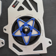 RHINO RACING COOLANT COVER VARIO160 ADV160 PCX160 PENUTUP COOLANT KIPAS PUSING ARM STAR SHAPE -By Sea Courier Method 🚢📦