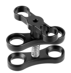 Diving Photography Aluminum Butterfly Clip Underwater Camera Waterproof Diving Arm Ball Head Bracket Easy Install Easy to Use -By Sea Courier Method 🚢📦