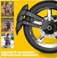 DHC- JaneDream Universal Motorcycle Rear Fender Wheel Cover Mudguard Bracket Fender Splash Guard Rear Mud Guard -By Sea Courier Method 🚢📦