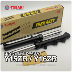DHC- YAMAHA Y15ZR FRONT FORK ASSY (TOBAKI) Y 15ZR Y15 ZR YSUKU Y SUKU -By Sea Courier Method 🚢📦
