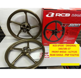 DHC- RCB SPORT RIM SP500 Y16ZR Y15 Y16 - SIZE 140/160-17 & 160/185-17 & 160/160-17 - FRONT 4 HOLE DISC / REAR 5 HOLE DISC -By Sea Courier Method 🚢📦