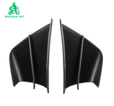 DHC- Universal Motorcycle Aero Winglet Spoilers for YAMAHA, HONDA, Ducati, BMW R1, YZF R25, R3, R15, R6, CBR 600, 650, 500, S1000RR, Emika Choice Fairing Side Winglet Aerodynamic -By Sea Courier Method 🚢📦