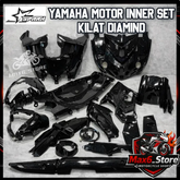 DHC- YAMAHA Y15ZR Y16ZR LC135 RSX150 RS150FULL SET INNER KILAT DIAMOND SPARK INNER BLACK DIAMOND Y15 Y16 LC V8 FI RSX RS WIINNER X FULL SET RANTAI SAMPAN EXCITER -By Sea Courier Method 🚢📦