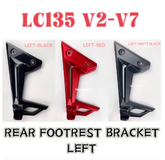 DHC- Moon bikers YAMAHA LC135 New V2 V3 V4 V5 V6 V7 SRL115 FI SRL115FI Rear Footrest Bracket Foot Rest Bracket Belakang Pemijak Kaki Belakang Holder Stay -By Sea Courier Method 🚢📦