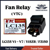 DHC- ( VTC Japan Technology ) Yamaha LC135 135LC LC 135 V1 V2 V3 V4 V5 V6 V7 / Ysuku Y15 ZR Y15ZR Y15Z / FZ150 FZ150i FZ 150 FZ 150i V1 V2 V3 Blower Radiator Fan Relay Switch Kipas Suis -By Sea Courier Method 🚢📦