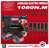 Mil-M18 FUELโข 1/2"-950Nm Cordless Electric Impact Wrench for Car Home High Torque Wrench Full Socket -By Sea Courier Method ๐ข๐ฆ