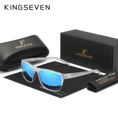 Polarized Square Frame Sunglasses