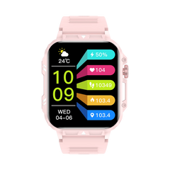 LEMFO 2024 Smart Watch - Full Touch Screen, GPS, IP68 Waterproof, Bluetooth Call