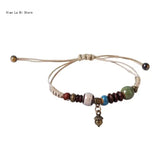 Ethnic Ceramic Beaded Bracelet | Fashionable Wrist Decoration