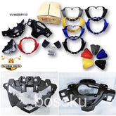 DHC- Y15ZR CONVERT SET Y15ZR V1 CONVERT TO V2 SMOKE HEAD LAMP COMPLETE SET HANDLE COVER HEAD LAMP COVER -By Sea Courier Method π’π¦