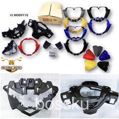 DHC- Y15ZR CONVERT SET Y15ZR V1 CONVERT TO V2 SMOKE HEAD LAMP COMPLETE SET HANDLE COVER HEAD LAMP COVER -By Sea Courier Method 🚢📦