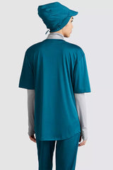 HANI OVERSIZED SHORT SLV SPORTS TEE