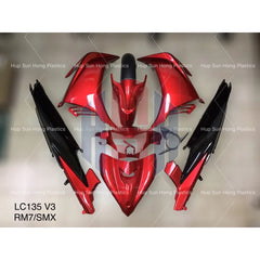 YAMAHA 135LC V2 V3 V4 V5 V6 Clutch 5s LC Full Body Cover Set Coverset Bodyset Kaver LCV2 LCV3 LCV4 LC135 -By Sea Courier Method 🚢📦