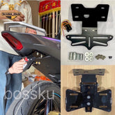 Y16ZR Y15ZR V1 V2 TAIL TIDY NUMBER PLATE HOLDER BRACKET WITH LED -By Sea Courier Method 🚢📦