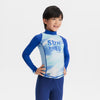 Boys’ surfing UV t-shirt 500 long sleeve