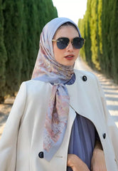 Tuscany Satin Square - Cielo