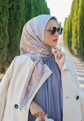 Tuscany Satin Square - Cielo