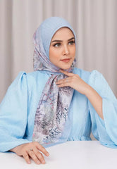 Holiday Voile Square - Glacier