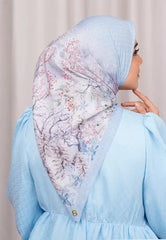 Holiday Voile Square - Glacier